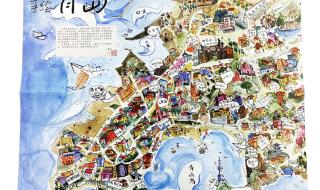 青岛旅游路线图